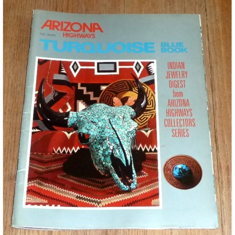 Turquoise Blue Book - Indian Jewelry Digest - Arizona Highways 1975